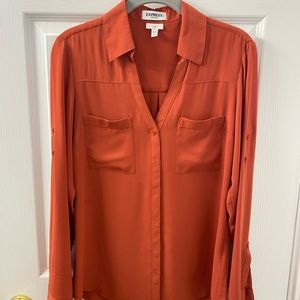 Express Portofino Slim Blouse.